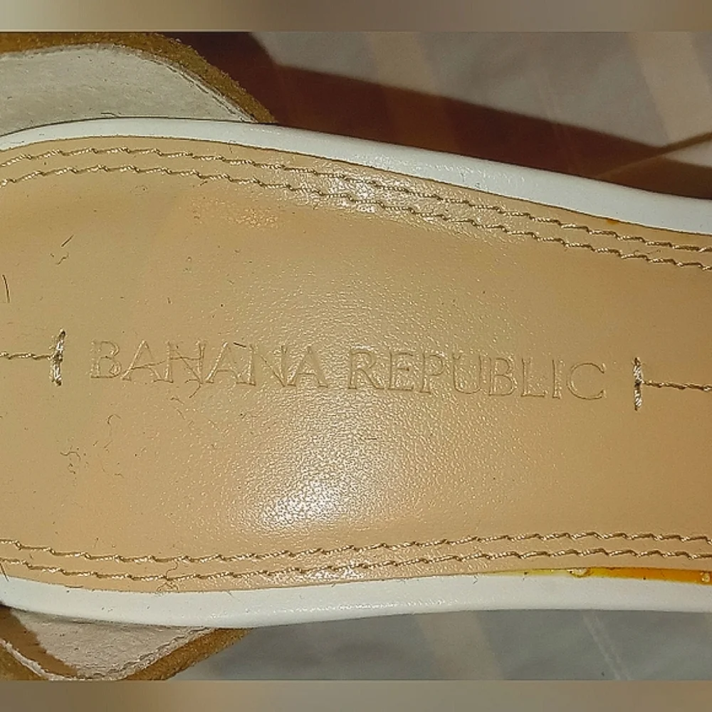 BANANA REPUBLIC | Leather, High Heel Sandal